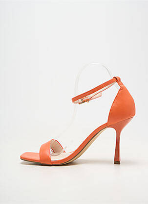 Sandales/nu pieds fermeture boucle(s) orange ONLY femme
