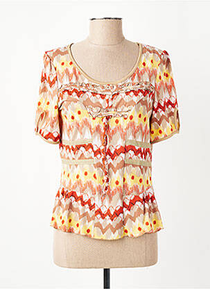 T-shirt orange MULTIPLES femme