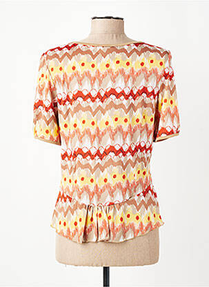T-shirt orange MULTIPLES femme