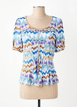 T-shirt bleu MULTIPLES femme