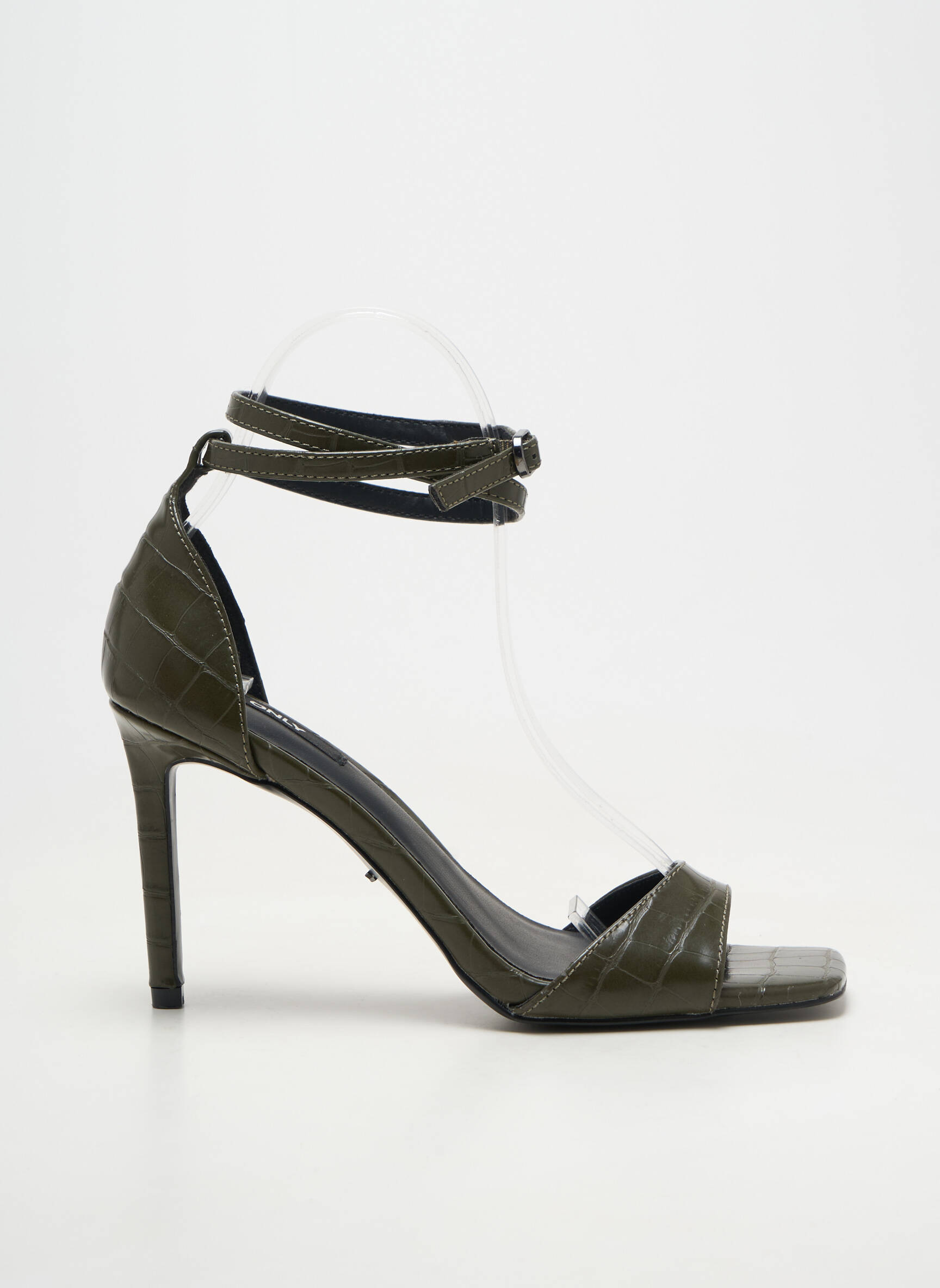 Sandales/nu pieds vert ONLY femme