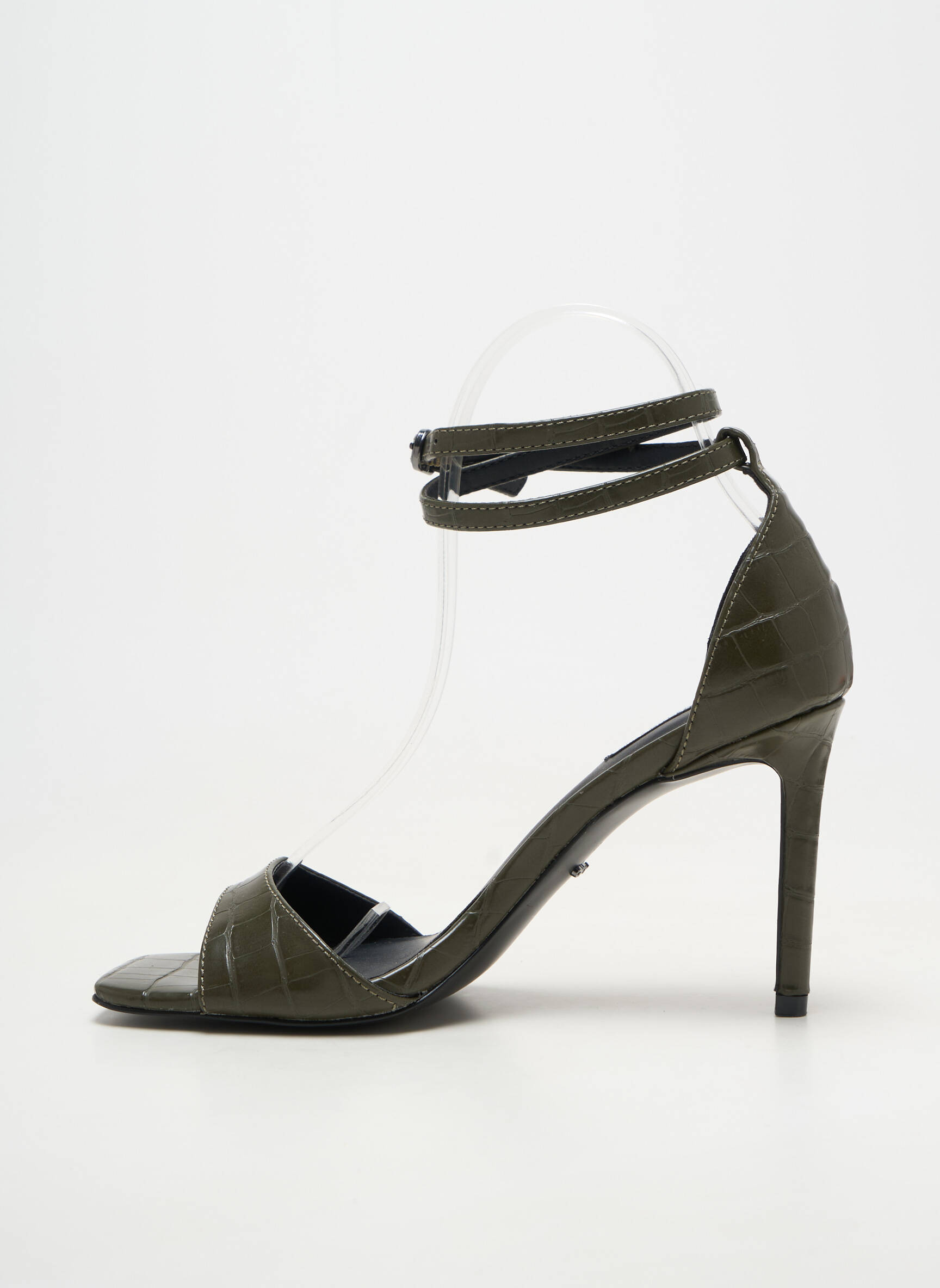 Sandales/nu pieds vert ONLY femme