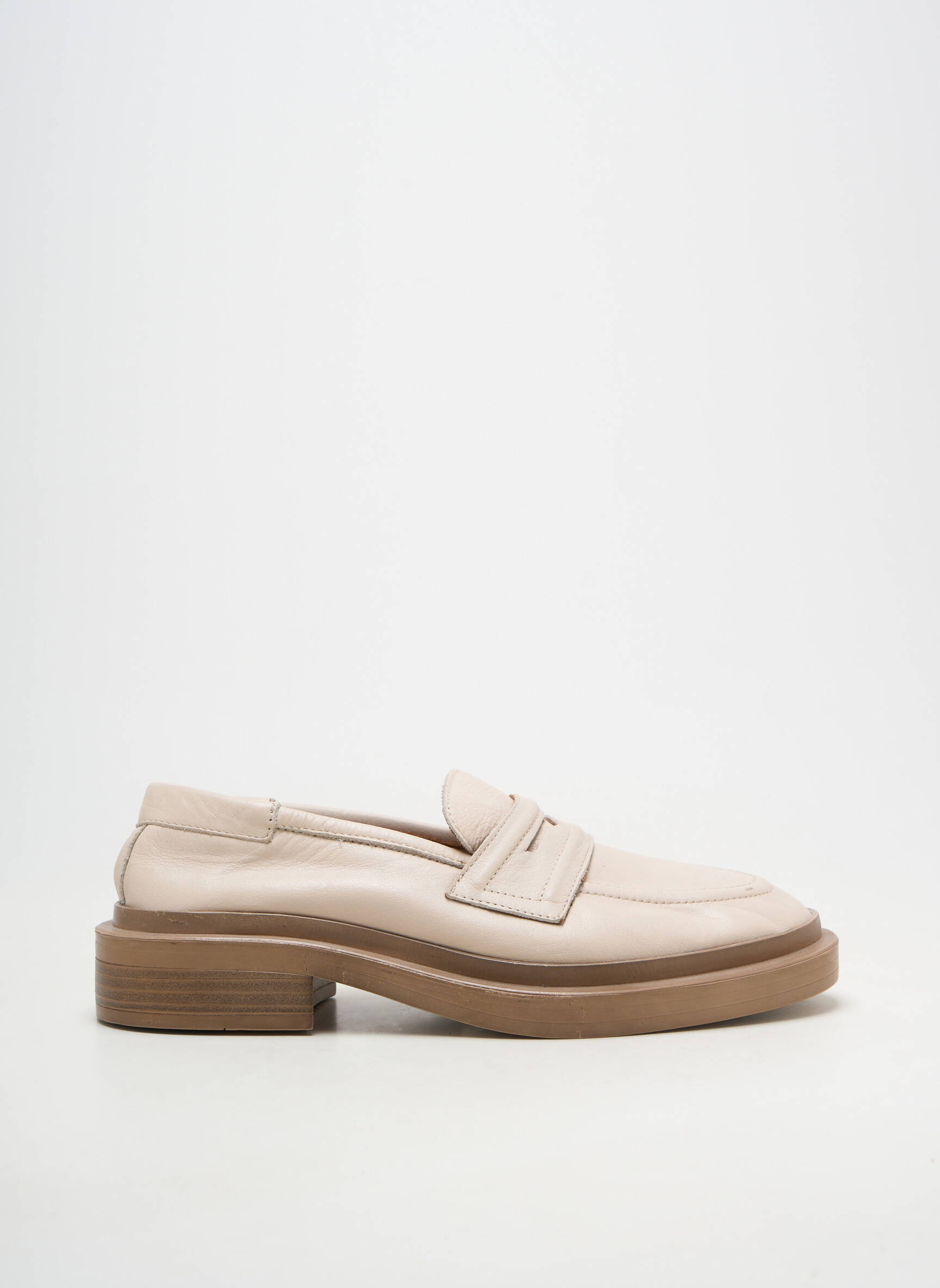 Mocassins beige LE FABULEUX MARCEL DE BRUXELLES femme