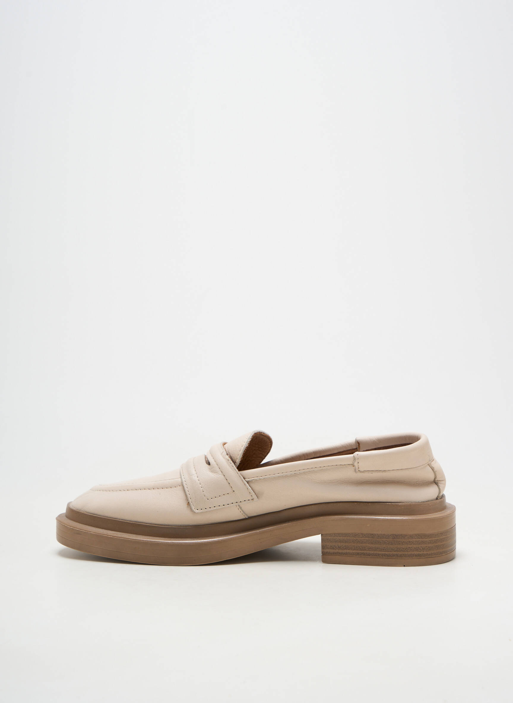 Mocassins beige LE FABULEUX MARCEL DE BRUXELLES femme
