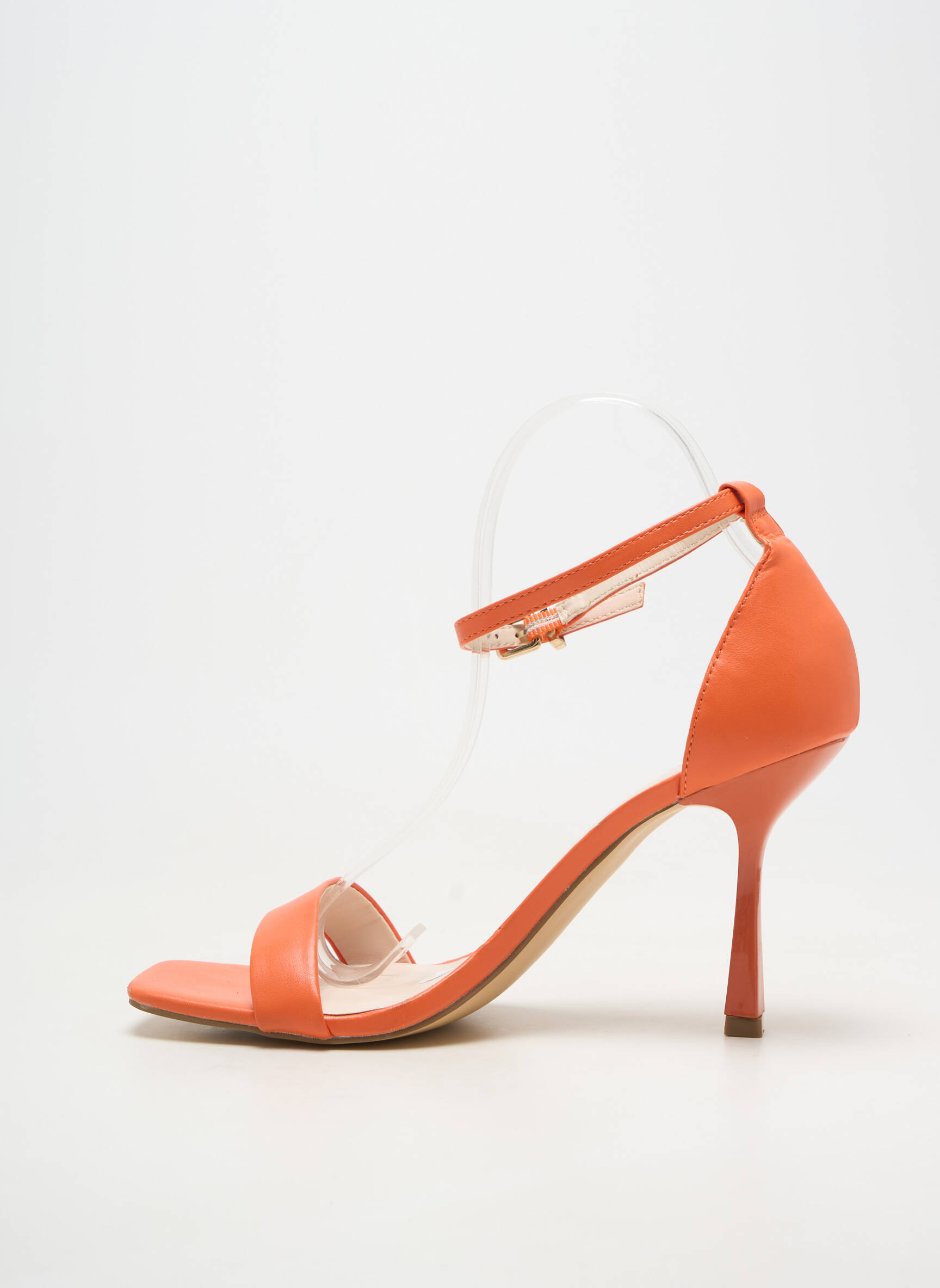 Sandales/nu pieds fermeture boucle(s) orange ONLY femme