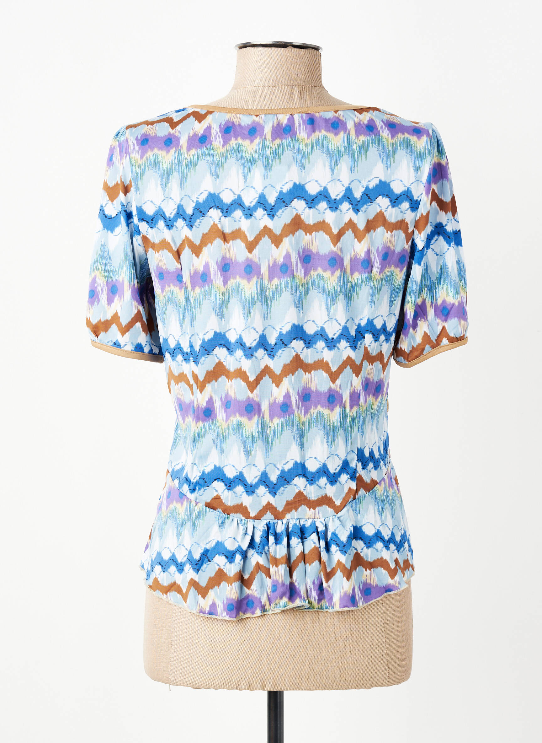 T-shirt bleu MULTIPLES femme