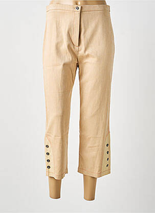 Pantalon 7/8 beige MULTIPLES femme