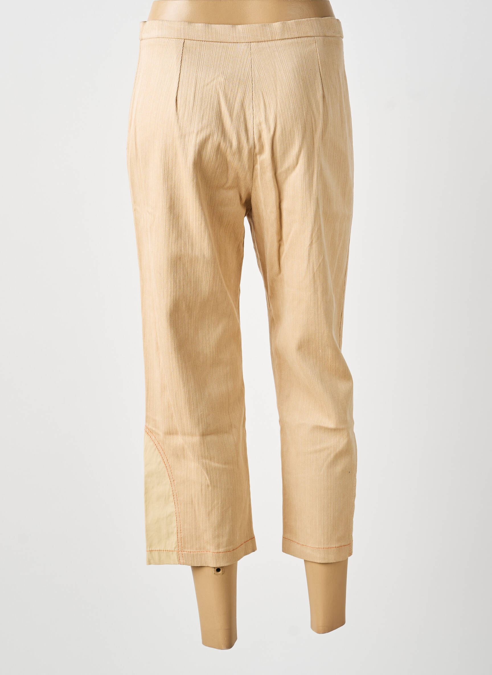 Pantalon 7/8 beige MULTIPLES femme