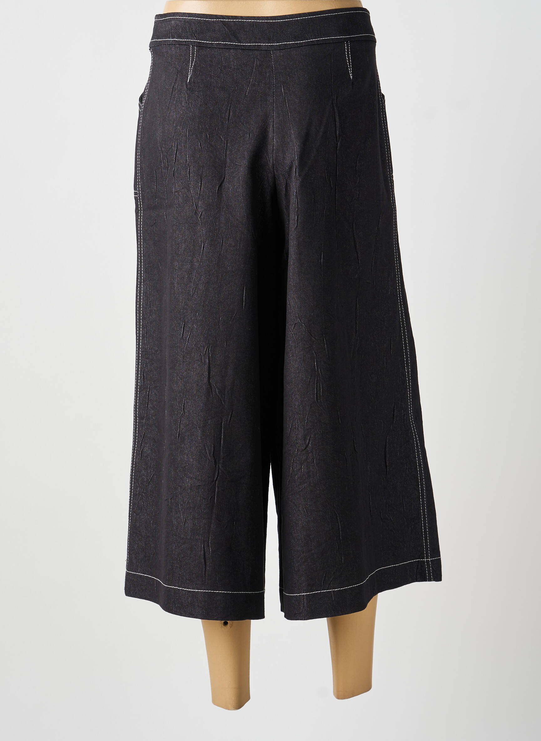 Pantalon 7/8 noir MULTIPLES femme