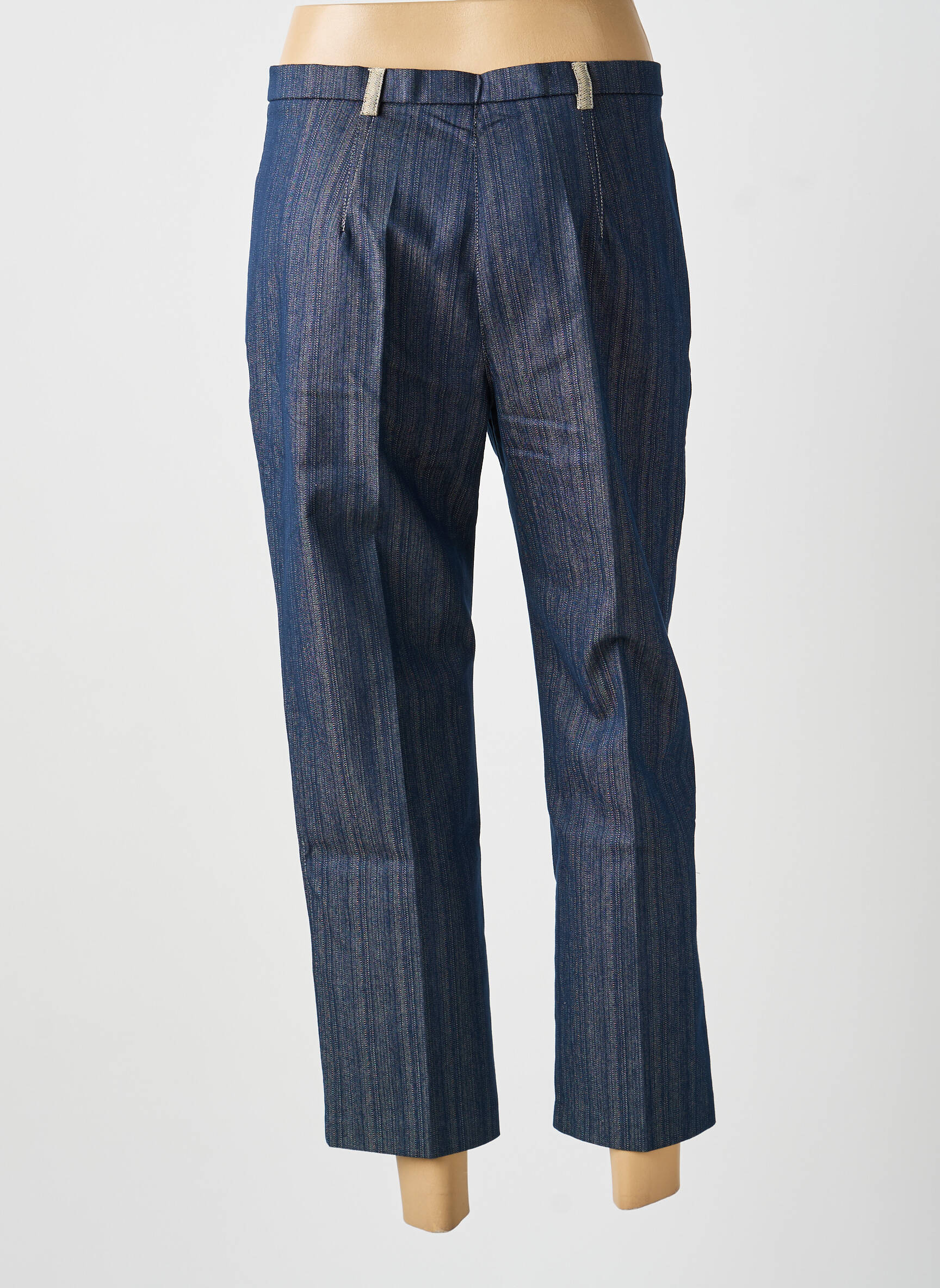 Pantalon 7/8 bleu MULTIPLES femme