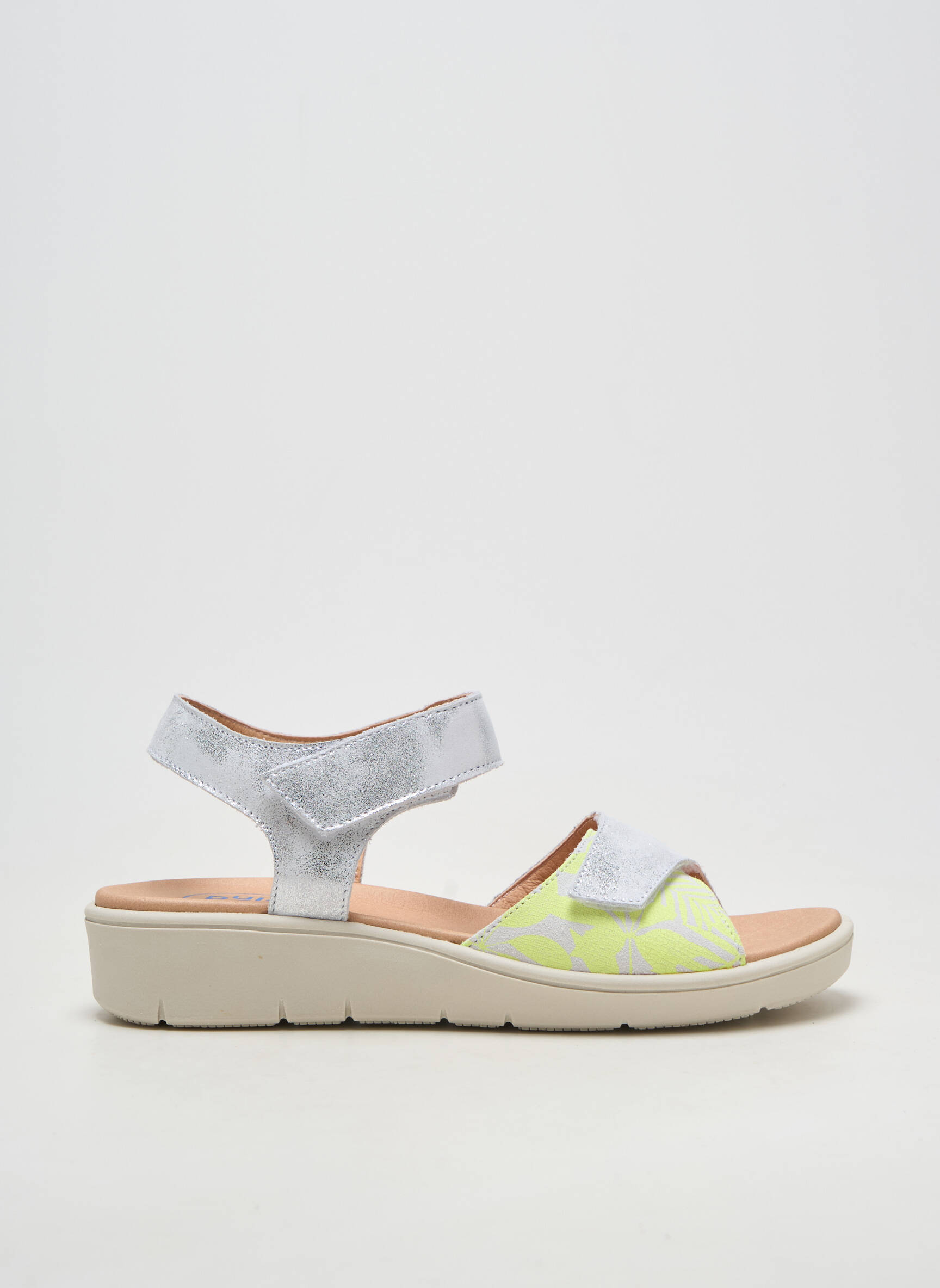 Sandales/nu pieds jaune PULSE femme
