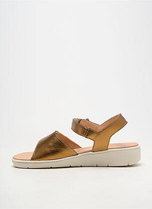 Sandales/nu pieds jaune PULSE femme