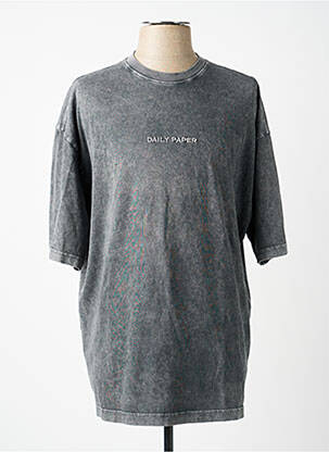 T-shirt gris DAILY PAPER homme