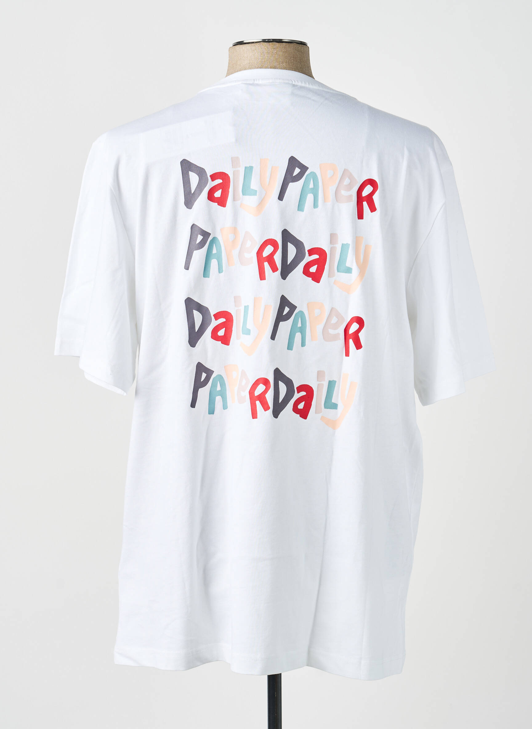 T-shirt blanc DAILY PAPER homme