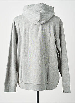 Sweat-shirt à capuche gris GRAMICCI homme