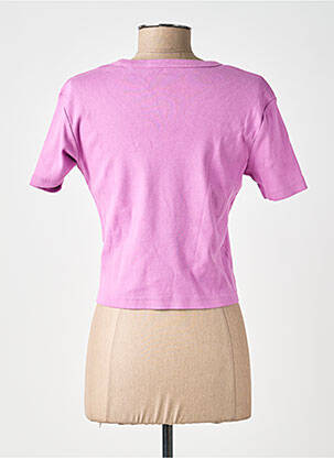 T-shirt violet OBEY femme
