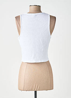 Débardeur blanc OBEY femme
