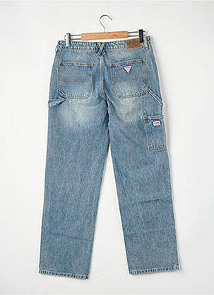 Jeans coupe droite bleu GUESS femme