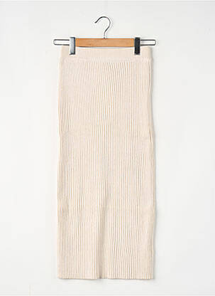 Jupe longue beige GRACE & MILA femme