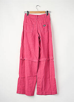 Pantalon droit rose BASIC PLEASURE MODE femme