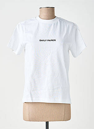 T-shirt blanc DAILY PAPER femme