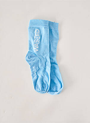 Chaussettes bleu WASTED PARIS femme