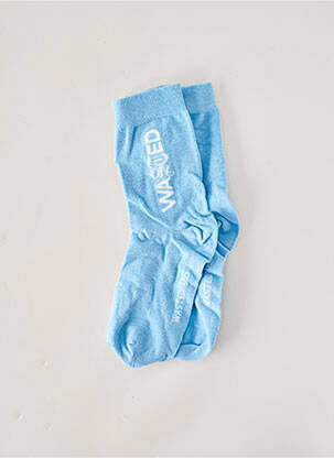 Chaussettes bleu WASTED PARIS femme