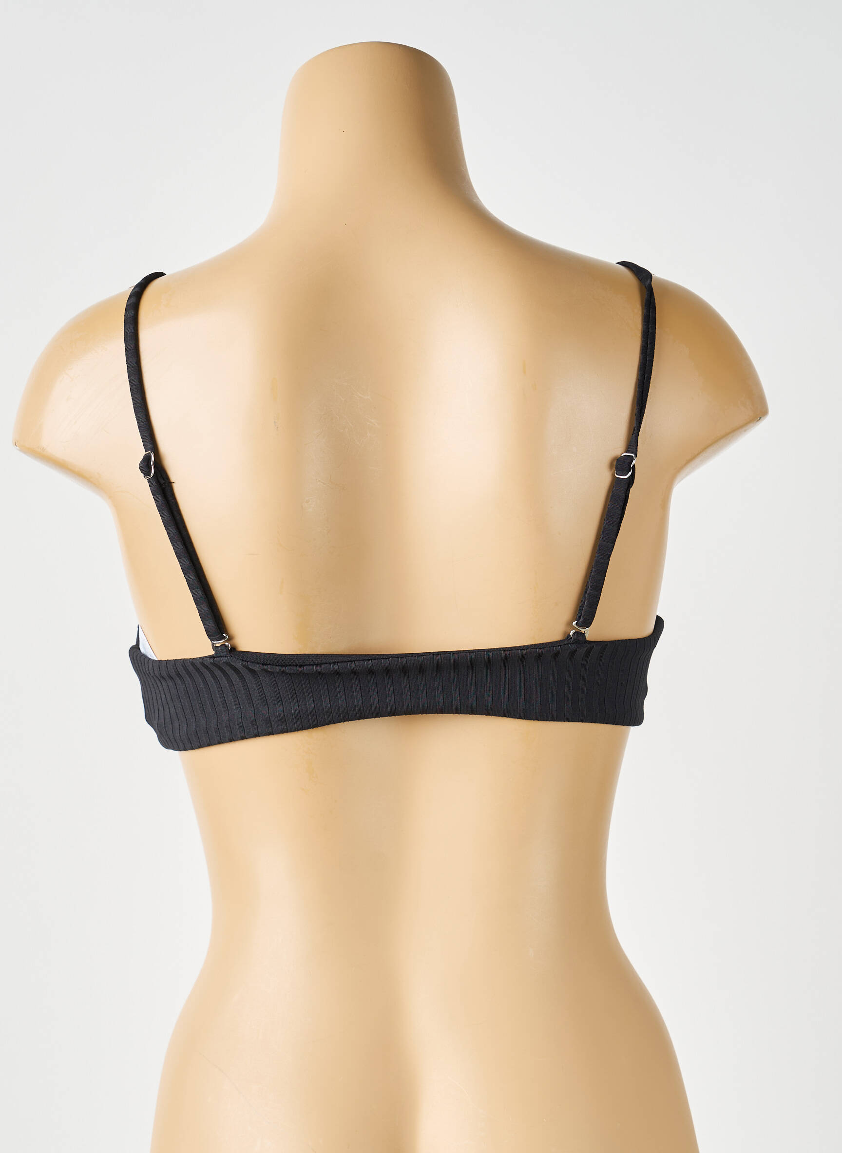 Maillot de bain 2 pièces noir PIECES femme