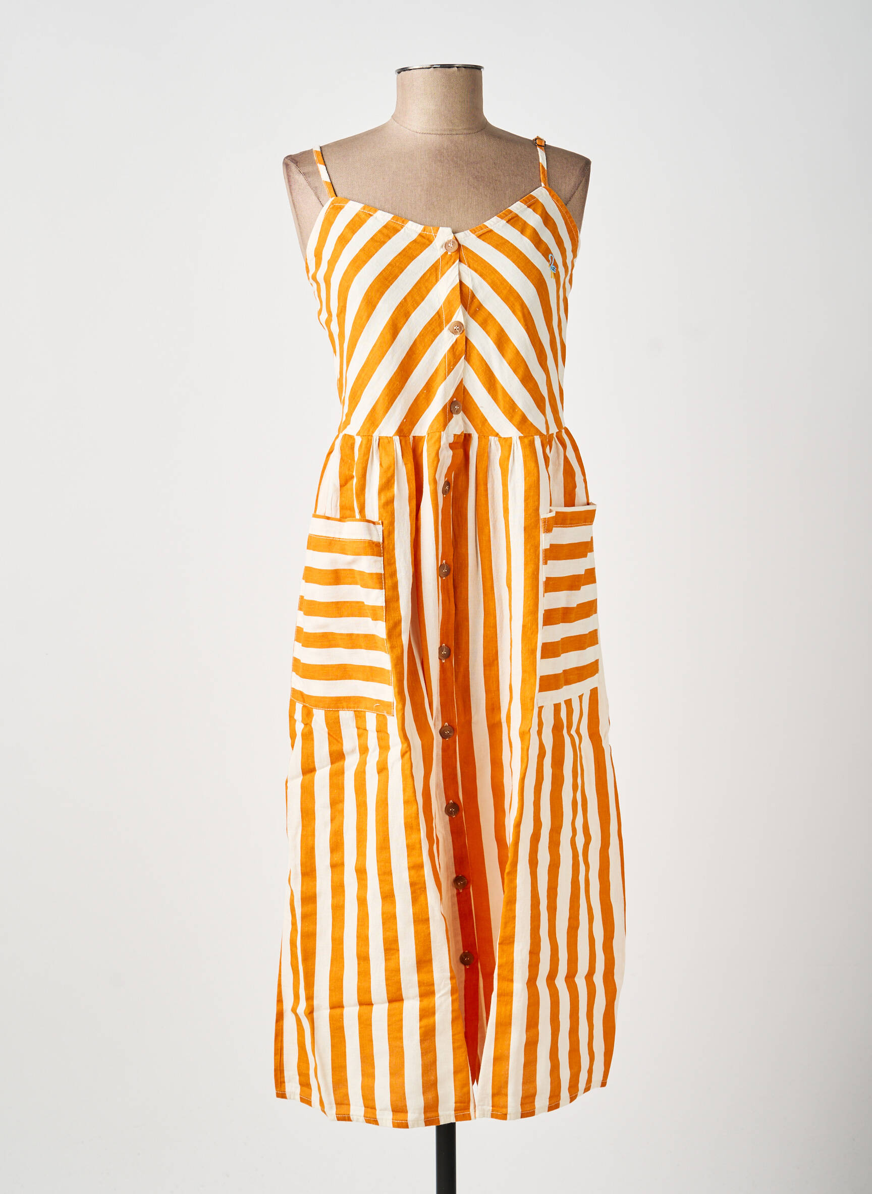 Robe longue orange BOBO CHOSES femme