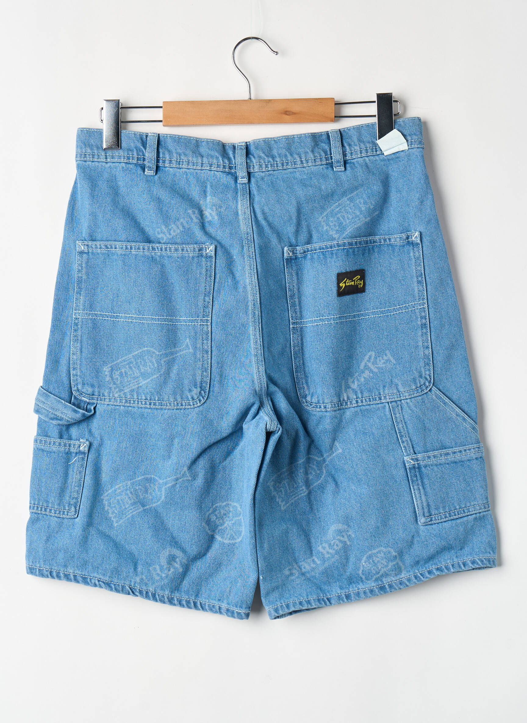 Short bleu STAN RAY homme