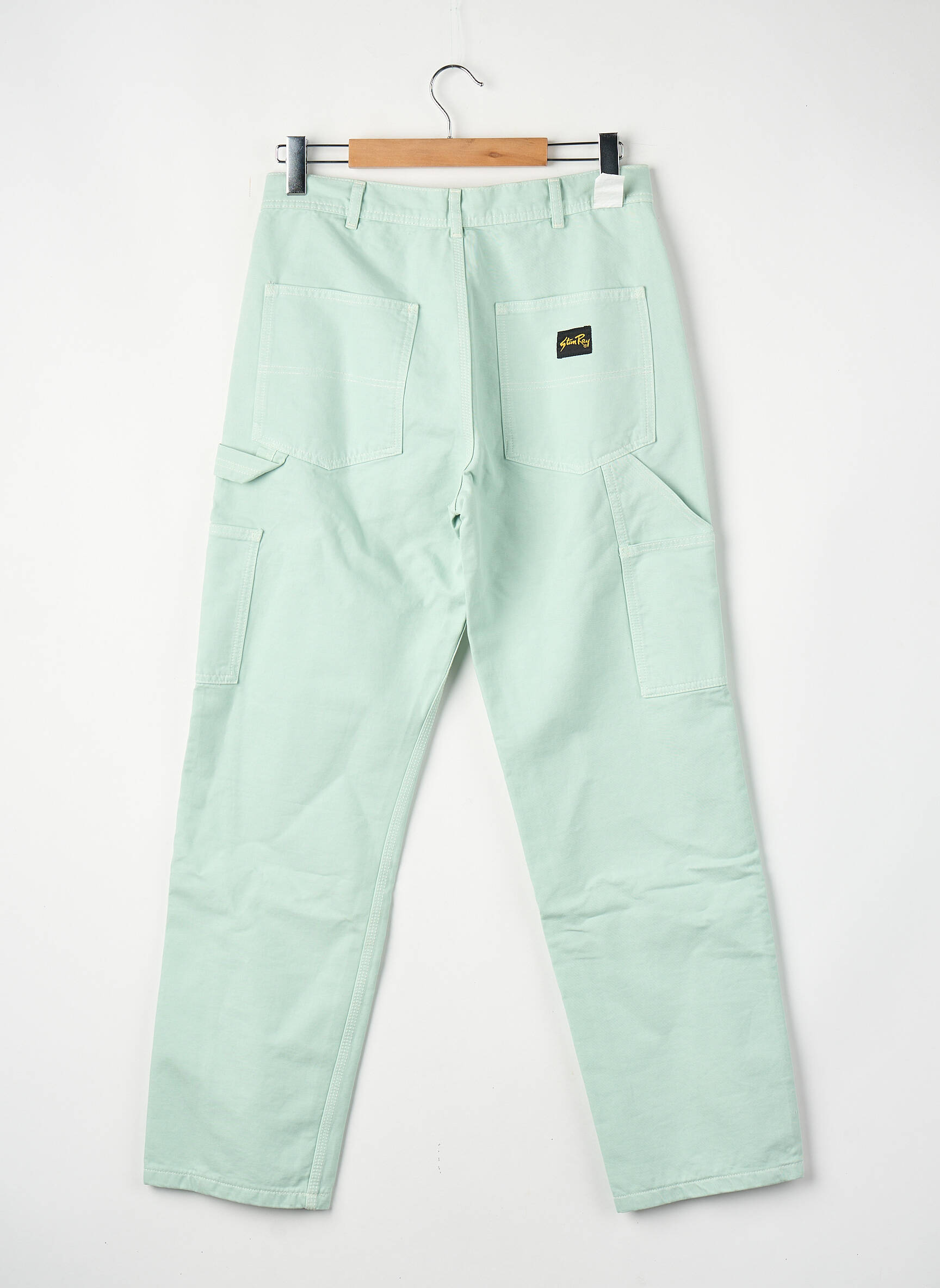 Pantalon droit vert STAN RAY homme