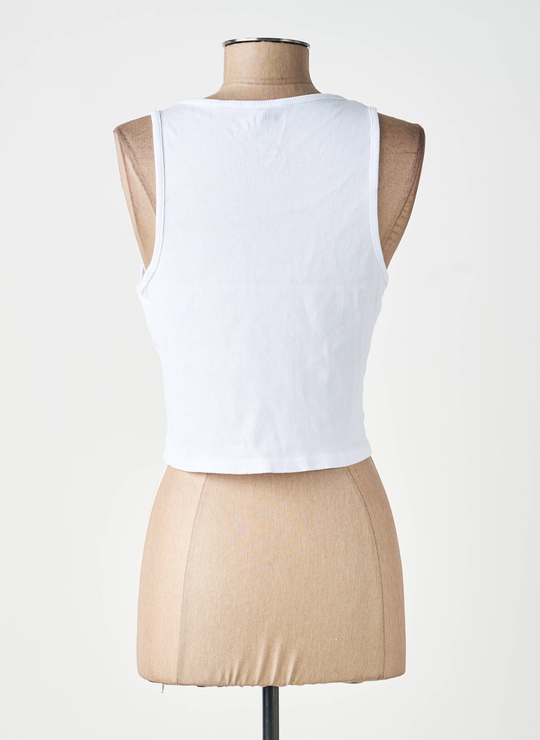 Débardeur blanc OBEY femme