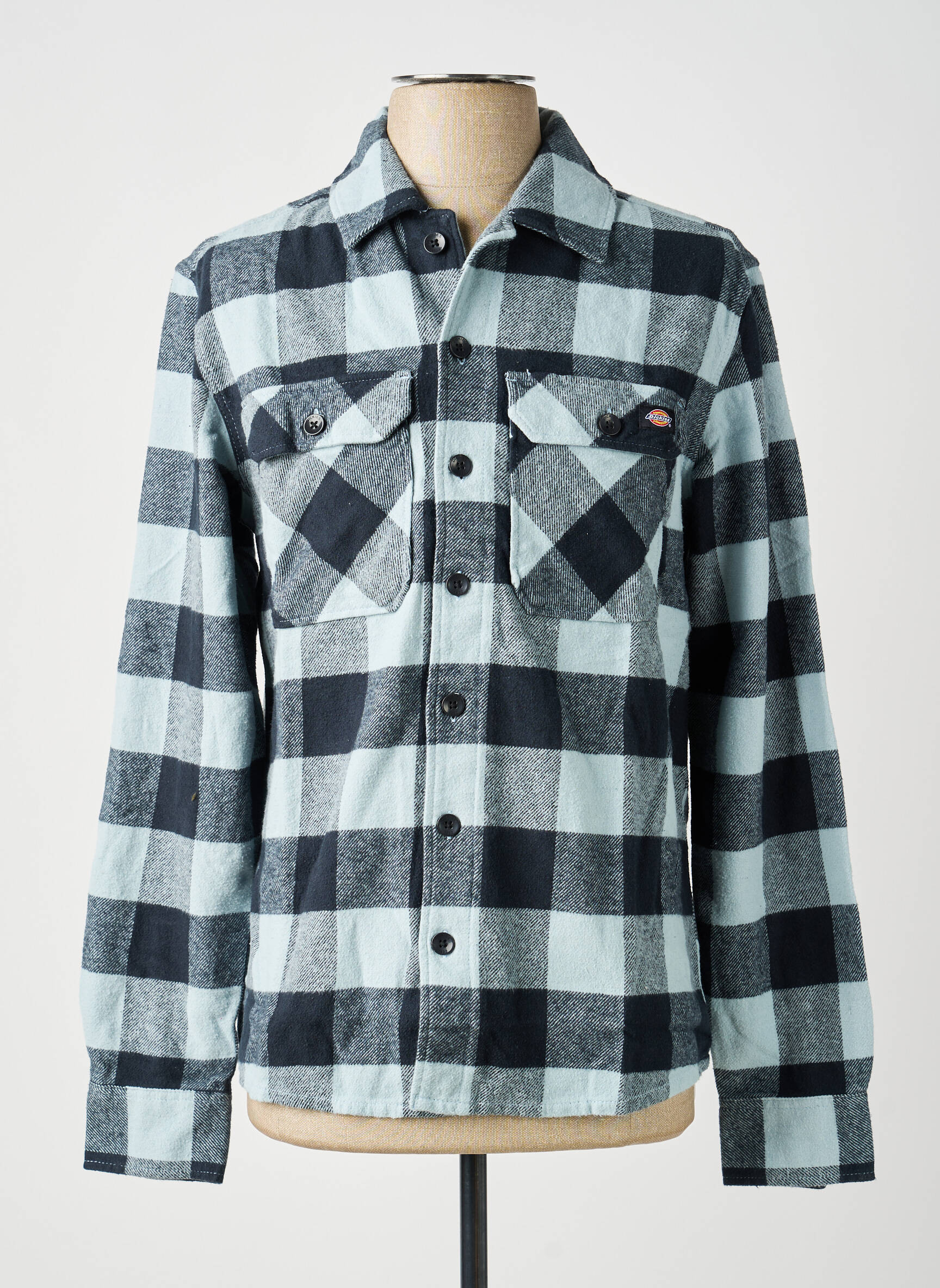 Chemise manches longues bleu DICKIES homme