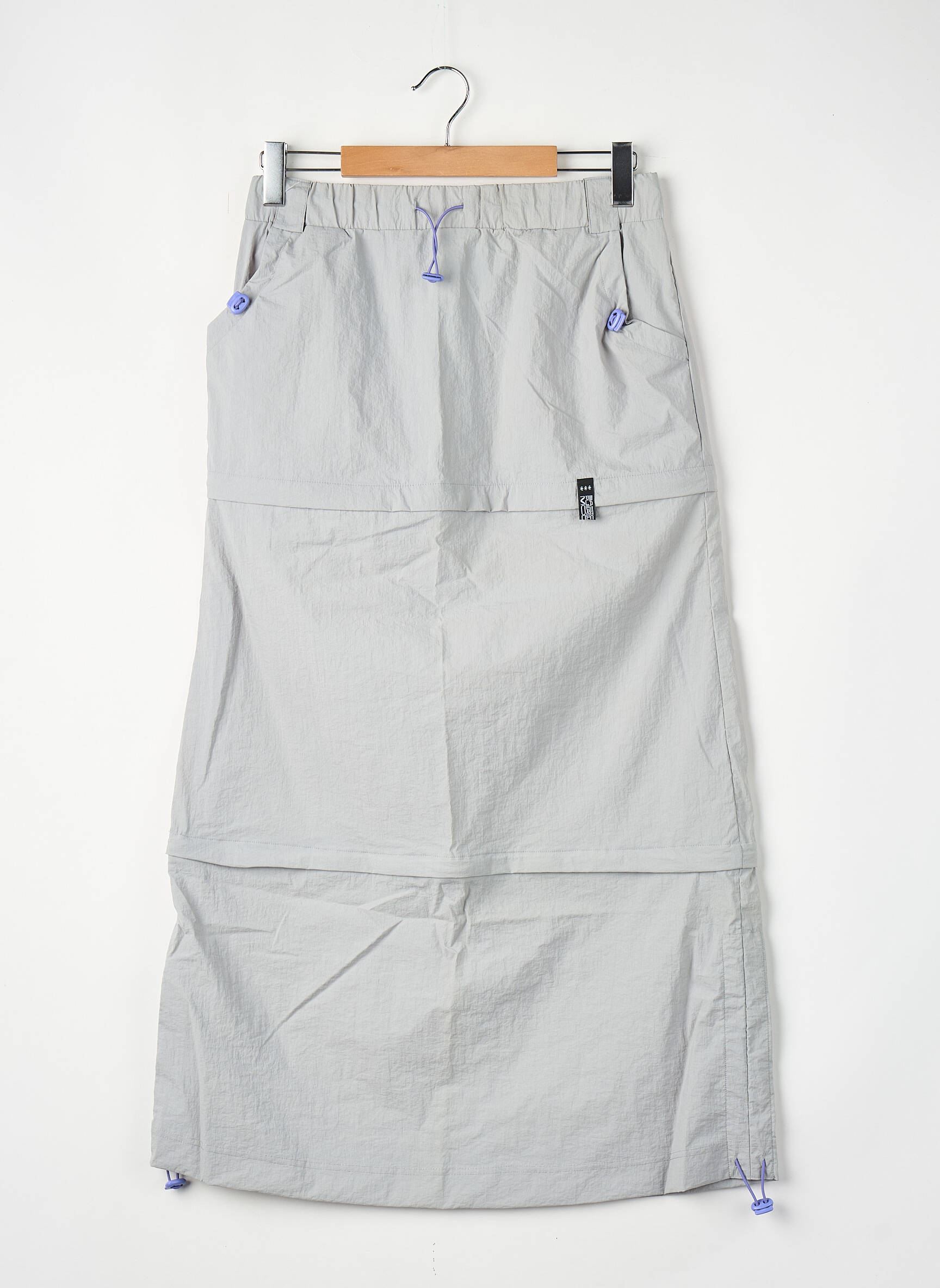 Jupe longue gris BASIC PLEASURE MODE femme