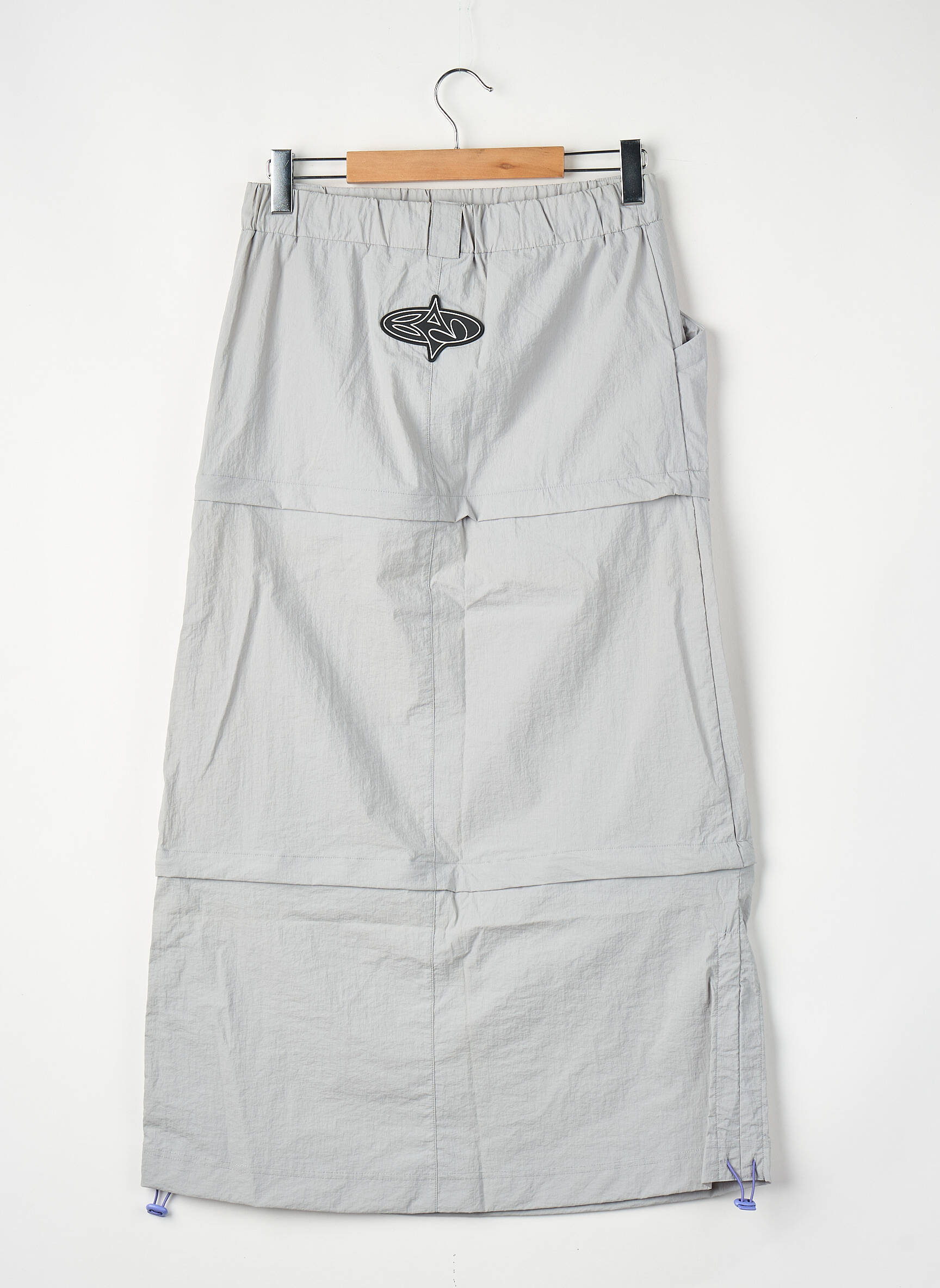 Jupe longue gris BASIC PLEASURE MODE femme