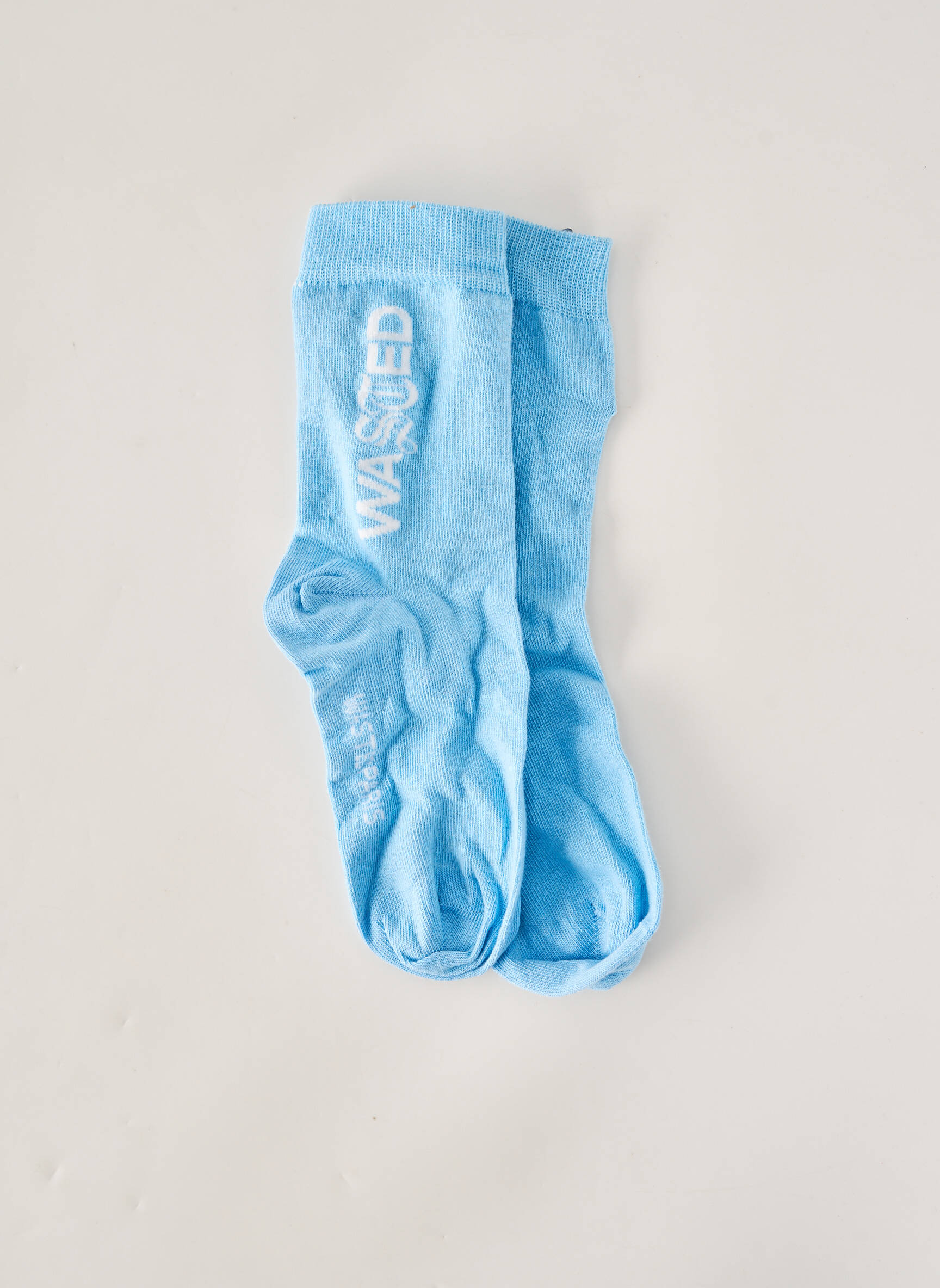 Chaussettes bleu WASTED PARIS femme