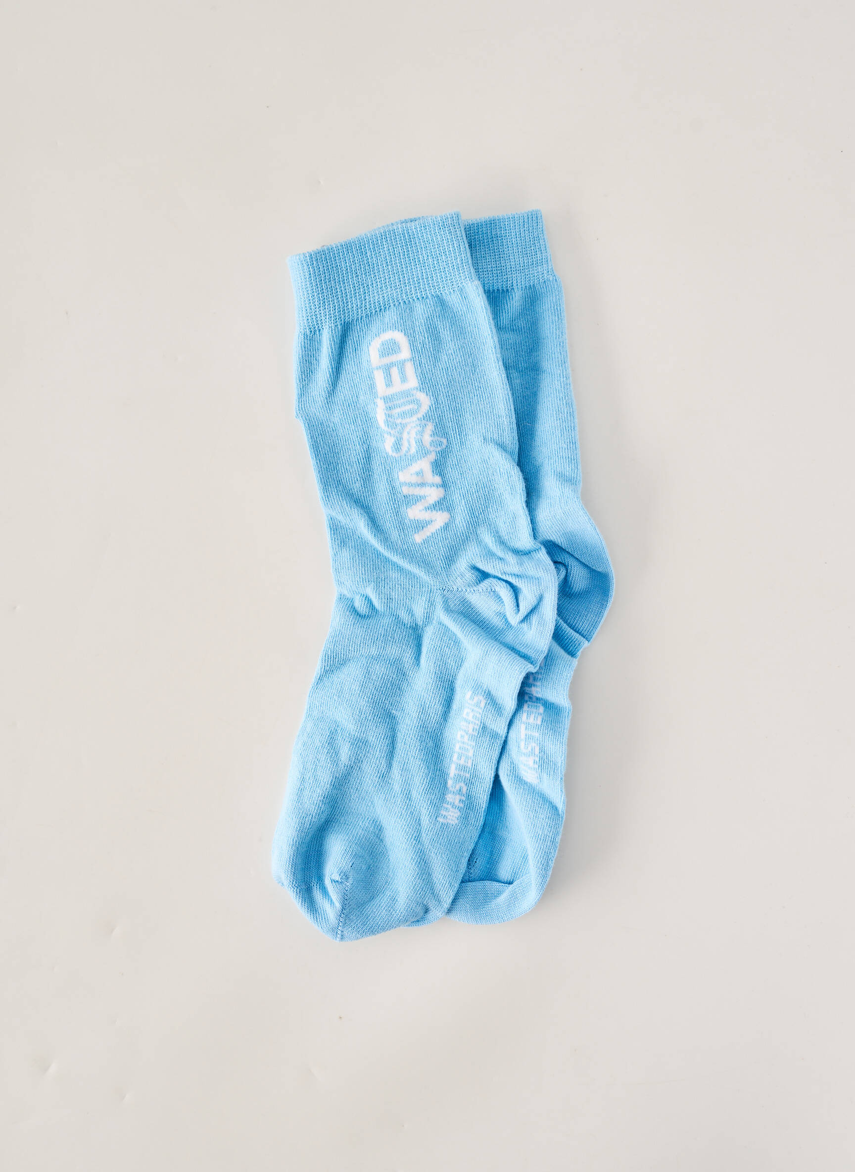Chaussettes bleu WASTED PARIS femme