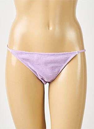 Maillot de bain 2 pièces violet PIECES femme