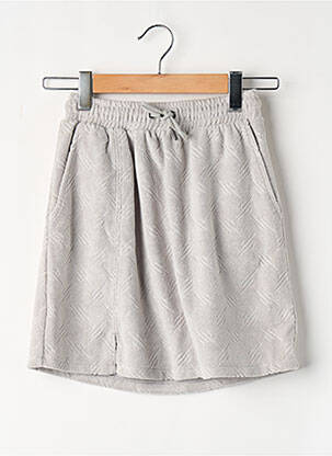 Mini-jupe gris DAILY PAPER femme