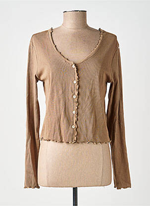 Top marron ONLY femme