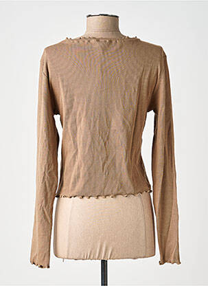 Top marron ONLY femme