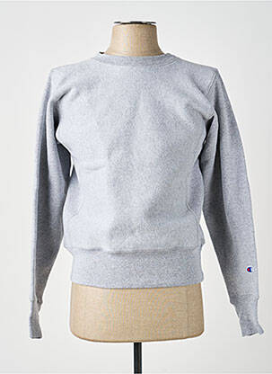 Sweat-shirt gris CHAMPION homme