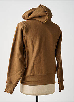 Sweat-shirt à capuche marron CHAMPION homme