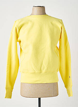 Sweat-shirt jaune CHAMPION homme