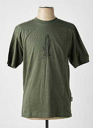 T-shirt vert WASTED PARIS homme