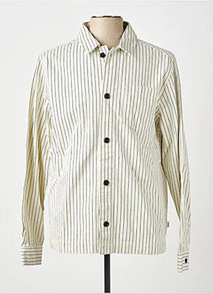 Chemise manches longues beige LES DEUX homme