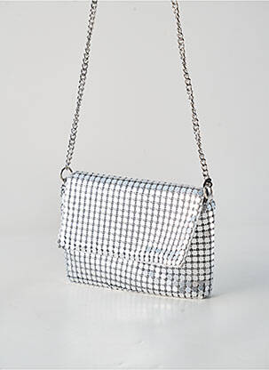 Sac argent PIECES femme