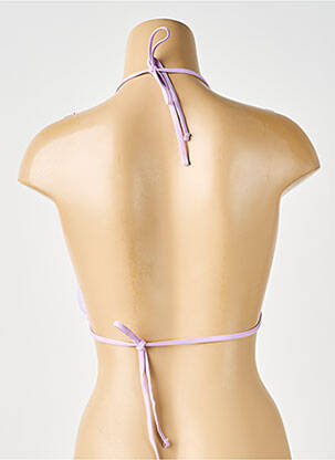 Maillot de bain 2 pièces violet PIECES femme
