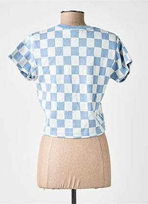 T-shirt bleu OBEY femme