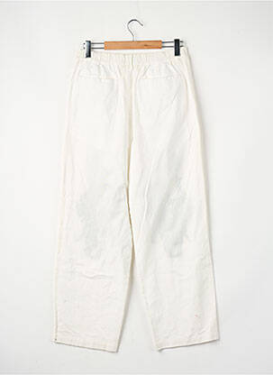 Pantalon droit blanc OBEY femme